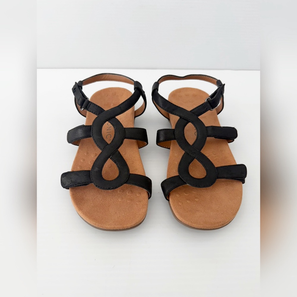 Vionic Black Jodie Sandals Size 7